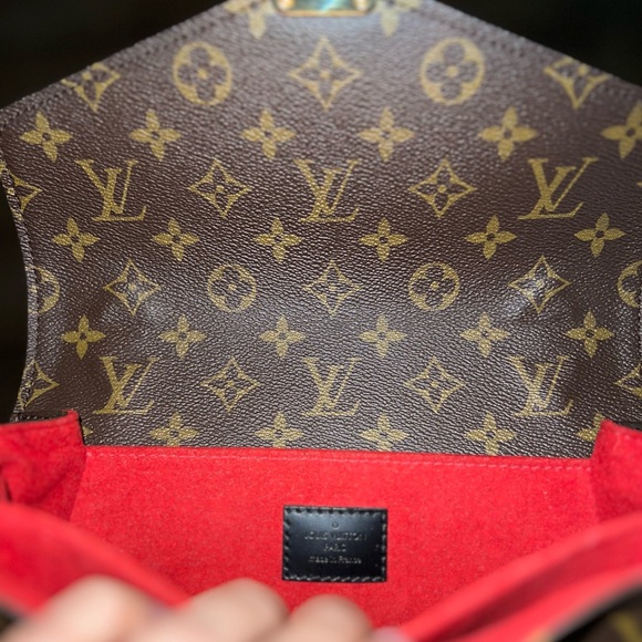 Louis Vuitton Brown Monogram Shoulder Bag - Picture 9 of 13